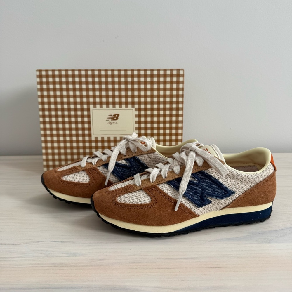 NIB Sezane x New Balance 471 Sneakers Women Size 7 - Picture 2 of 9